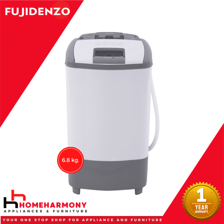 Fujidenzo JSD 681 6 8 Kg Top Load Spin Dryer NCR ONLY HomeHarmony