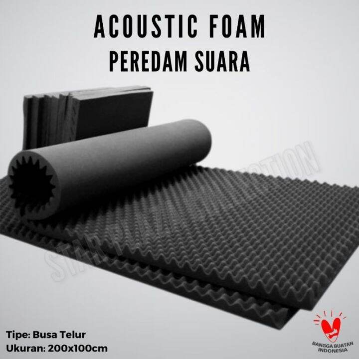 Busa Peredam Suara Telur Acoustic Akustik Foam Soundproof Peredam Suara