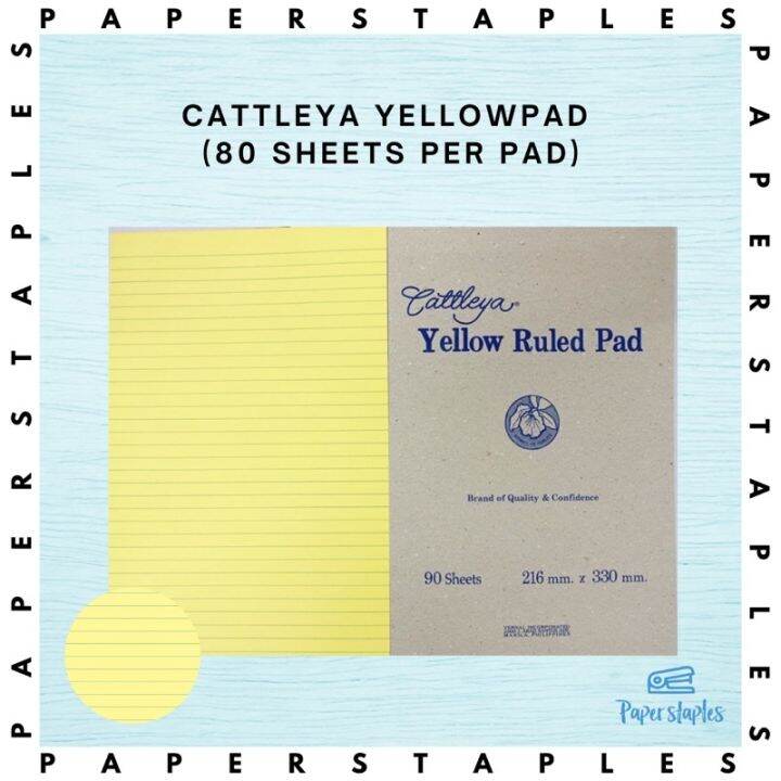 Cattleya Yellow Pad 80 LVS Lazada PH