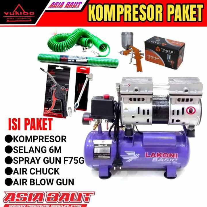 Cod Paket Item Kompresor Compressor Listrik Angin Udara Lakoni