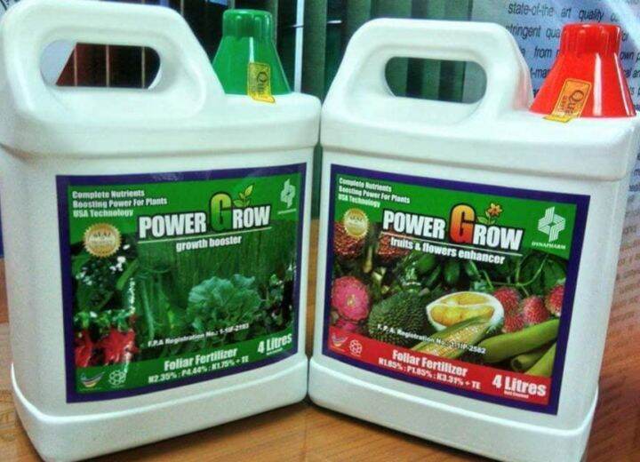 Jz Power Grow Gallon Organic Foliar Fertilizer Fruits And Flower