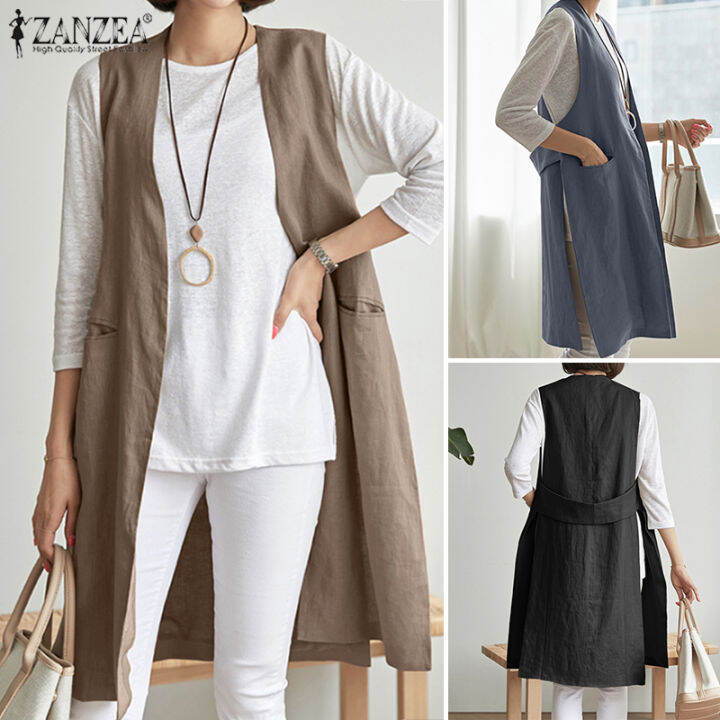 FreeShipping Esolo ZANZEA Korean Style Women Cardigans Long Coat