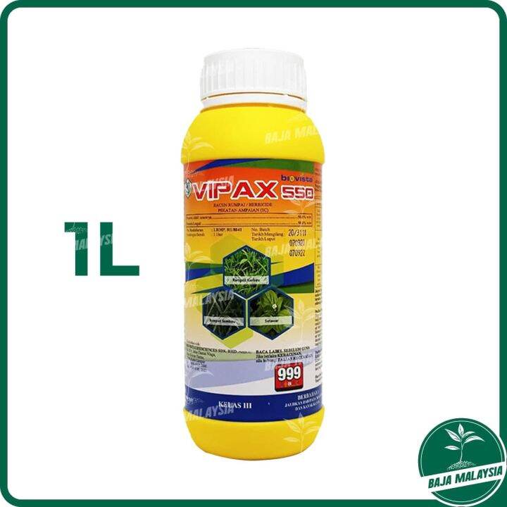 BIOVISTA Vipax 550 1 Liter Ametryn 50 Herbicide Weed Grass Killer