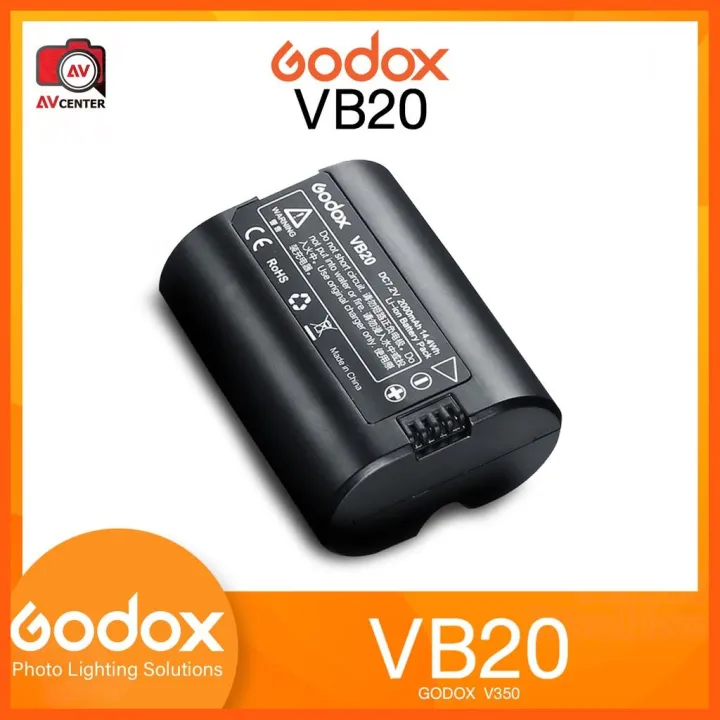 SALE Godox Battery VB 20 แบตเตอร For V350 กลองถายรป ถายภาพ