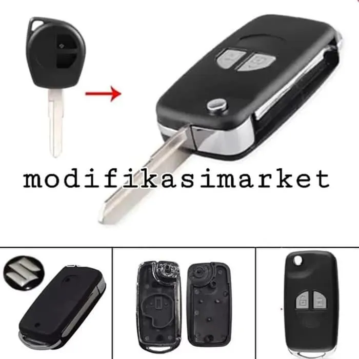 Casing Kunci Lipat Flip Key Rumah Kunci Suzuki Ertiga Swift Flipkey