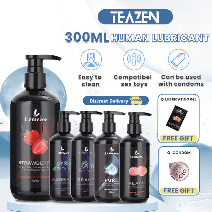 Teazen 300ML Lubricant Water Soluble Lubricant Gel Sex Lube Health