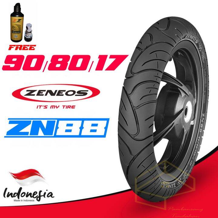 Zeneos Zn R Motorcycle Tire Tubeless W Free Tire Sealant