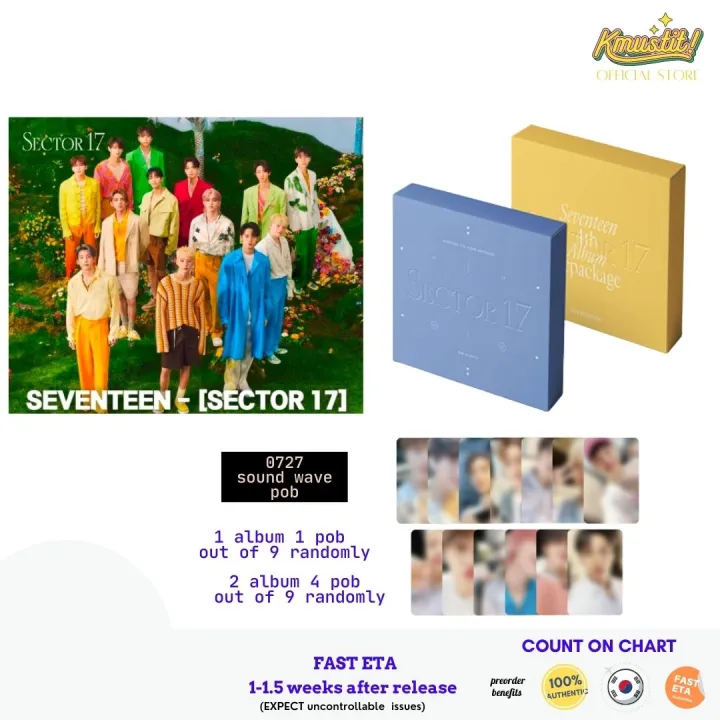 0727 Seventeen SECTOR 17 New Heights Ver New Beginning Ver 4th