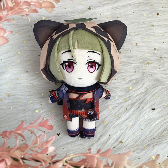 Fast Delivery 20Cm Genshin Impact Ayato Sayu Doll Stuffed Anime Plush