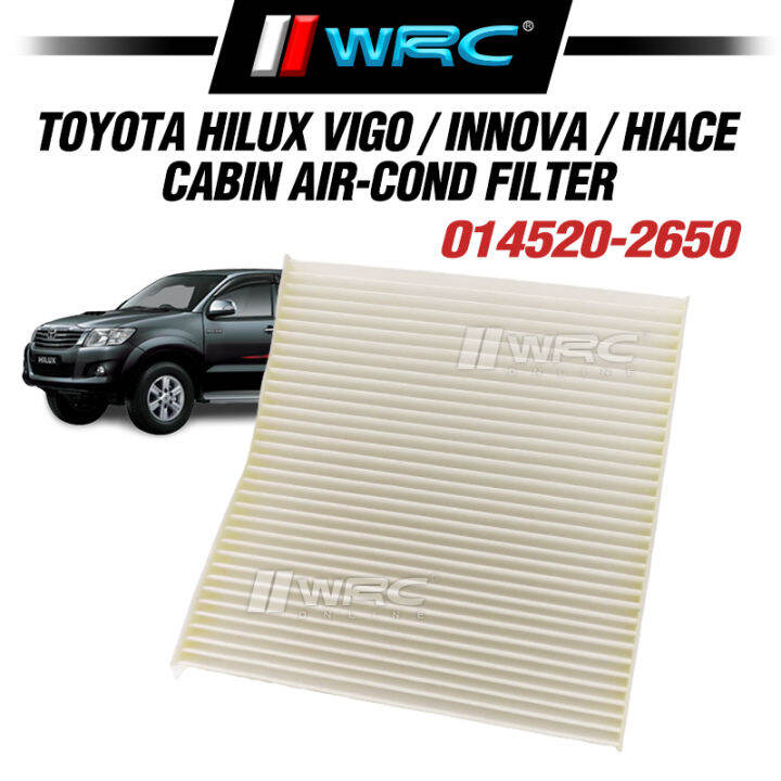 Toyota 014520 2650 Cabin Air Cond Filter Hilux Vigo KUN25 KUN26