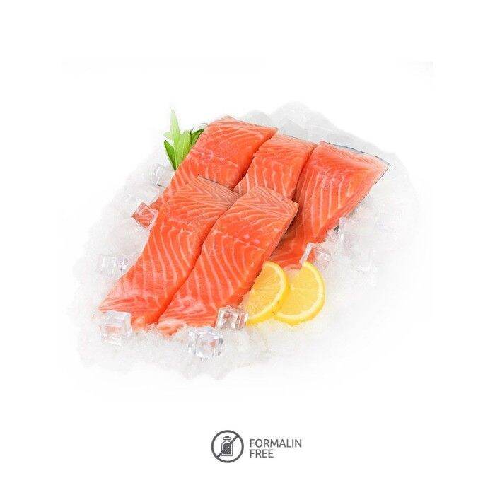 Ikan Norwegian Salmon Trout Premium Frozen Fillet 1 Kg Lazada Indonesia