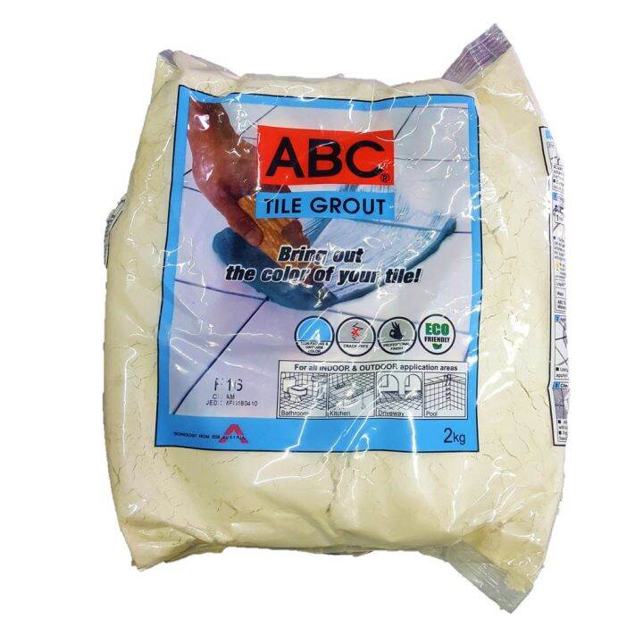 ABC Tile Grout 2kg Available In Different Colors Lazada PH