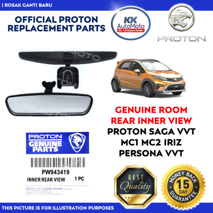 PW943419 Genuine Inner Rear View Proton Iriz Persona Saga VVT MC1 MC2