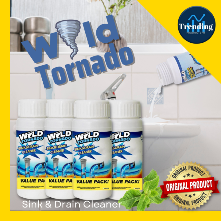 Wild Tornado Powerful Sink Drain Cleaner Lazada PH