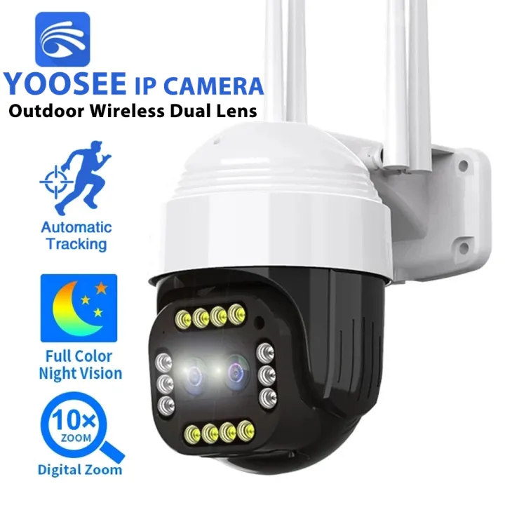 Yoosee Ip Camera Wireless Dual Lens Wifi Network Infrared Security