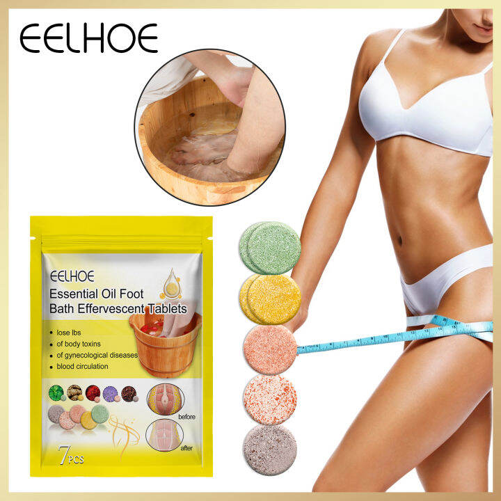 Eelhoe Foot Bath Effervescent Tablet Anti Fungal Peeling Soak Foot Bath