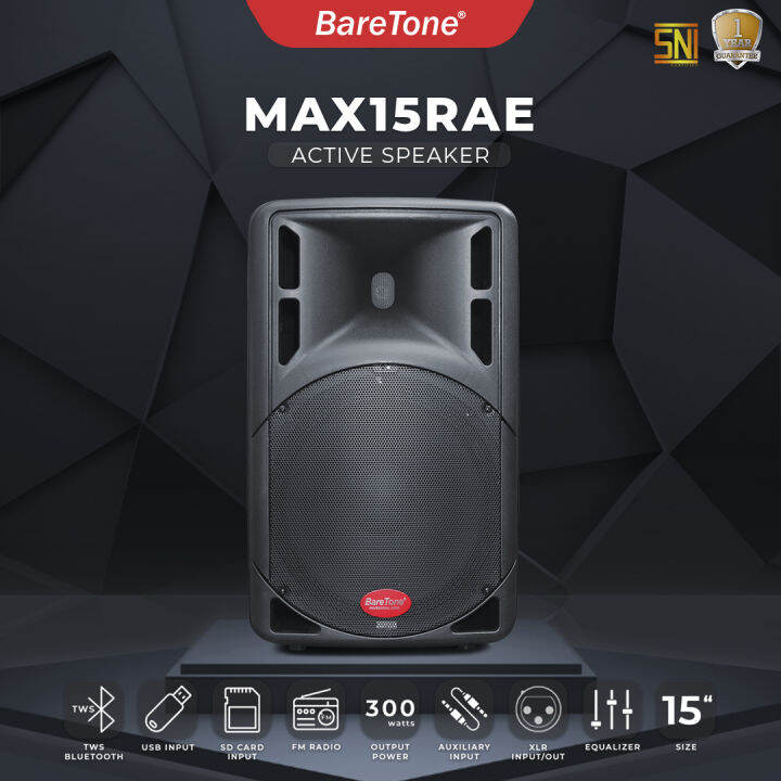 Baretone Speaker Aktif Max Rae Inch Lazada Indonesia