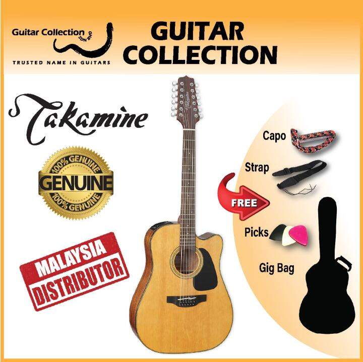 Takamine Gd Ce Nat String Dreadnought Cutaway Acoustic