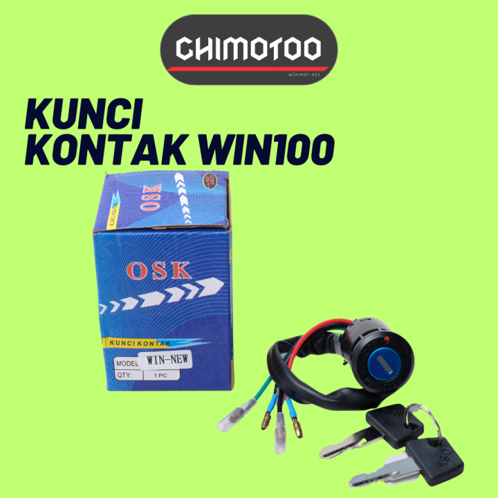 Kunci Kontak Honda Win100 Win New Merk Osk Lazada Indonesia