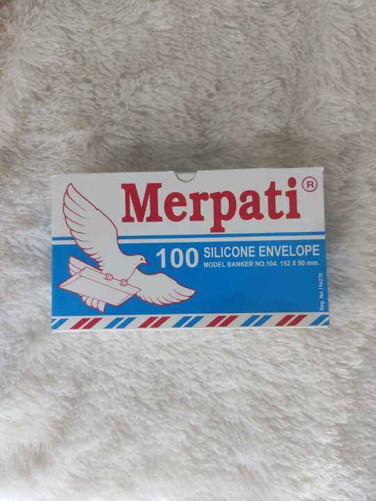 Amplop Merpati Tanggung Silicon Biru Airmail Gr Lazada Indonesia