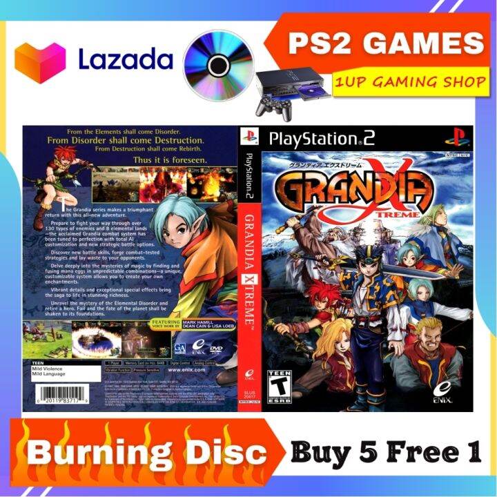 Kaset DVD Game PS2 Grandia Xtreme Lazada Indonesia