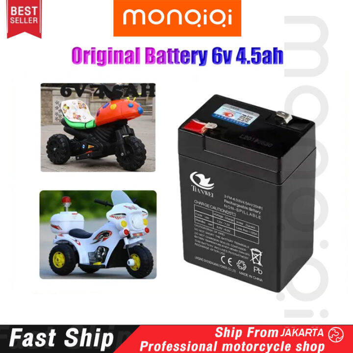 MONQIQI EELIC AKI 12V 8AH HITAM AKI KERING6 Volt 20 30 50Ah UNTUK