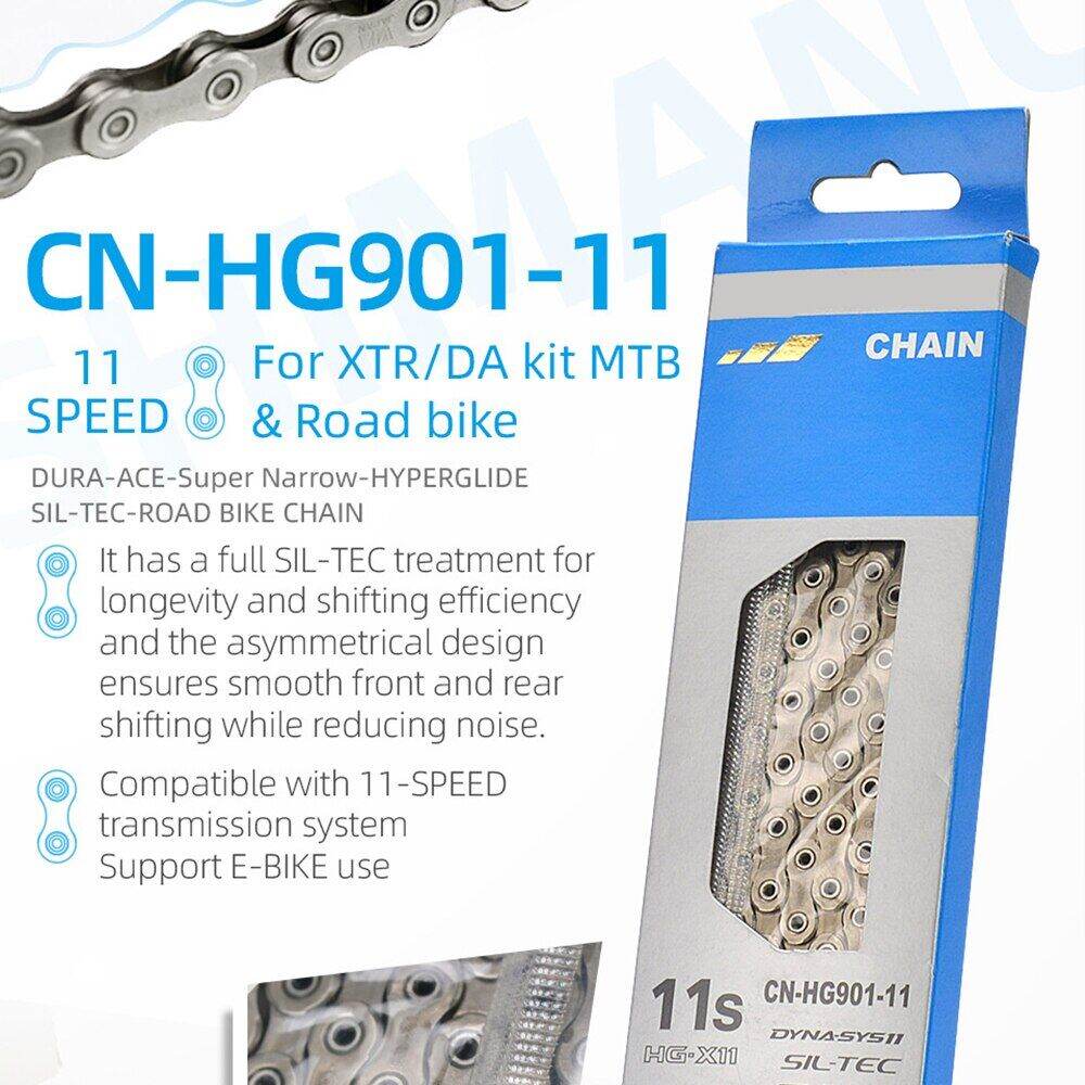 โซจกรยานดงเดมสำหรบ Shimano 8 9 10 11 12สปด HG701 HG601 HG901