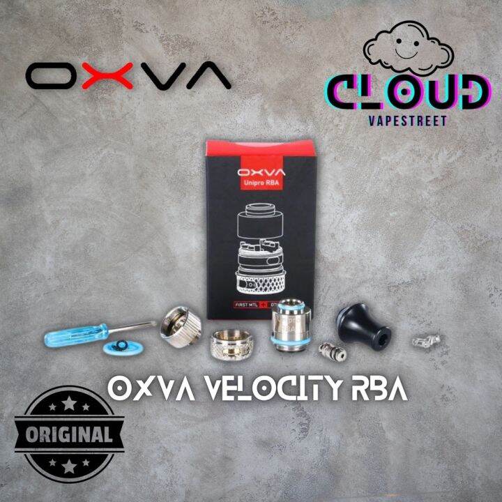 Oxva Velocity Rba Unipro Rebuildable Authentic Lazada Ph