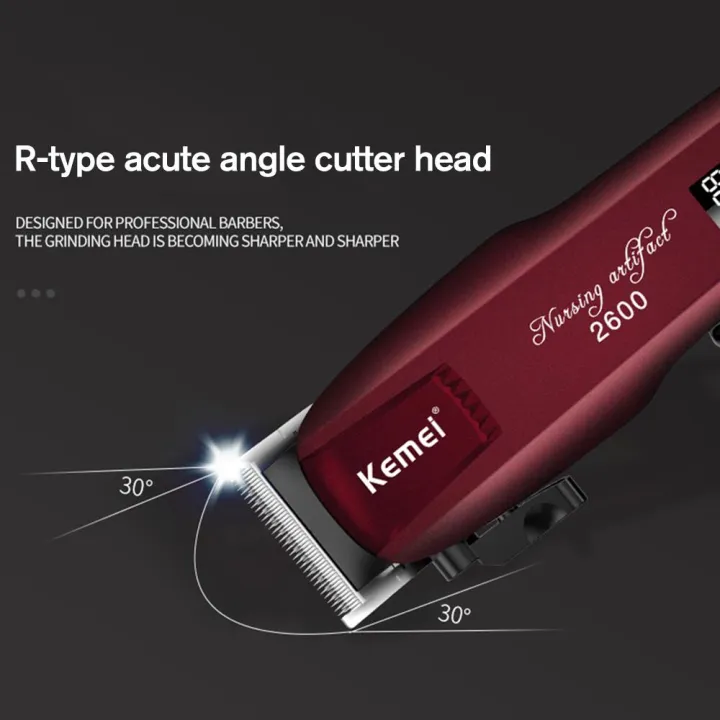 Kemei Km Pg Professional Cut Hair Trimmer For Men Blending Hair