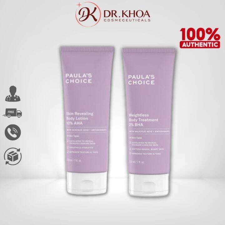 Kem dưỡng thể làm sáng da Paula Choice Skin Revealing Body Lotion 10