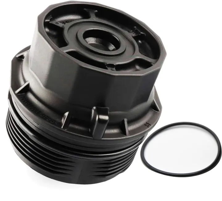 New Black Oil Filter Housing Cap 15620 37010 1562037010 Fit For Toyota