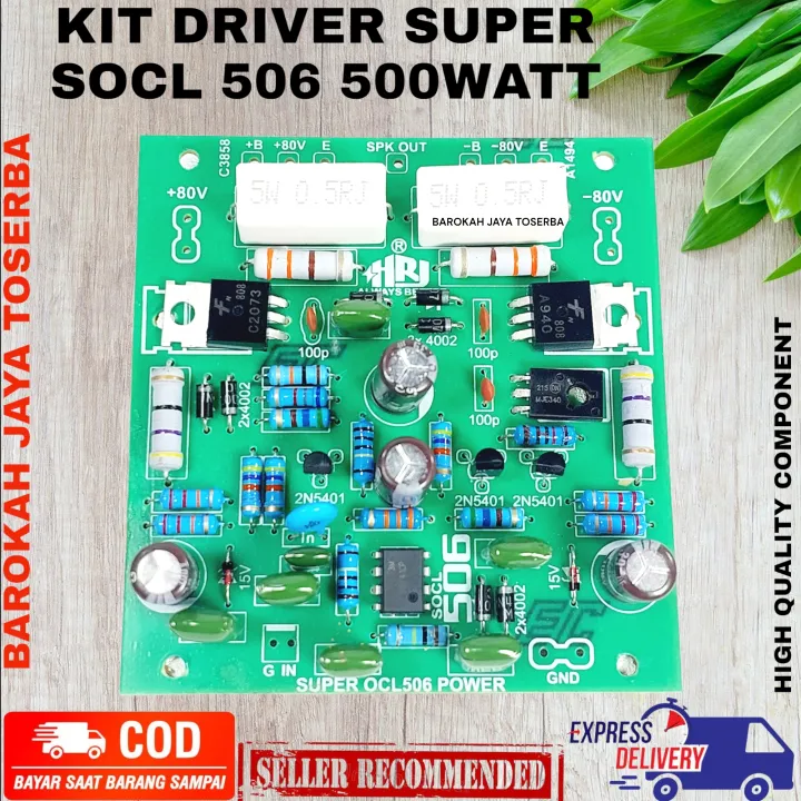 Kit Driver Power Amplifier Super Socl 506 500watt Lazada Indonesia