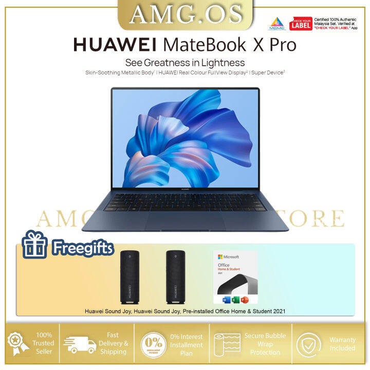 HUAWEI MateBook X Pro 2022 12th Gen Lazada