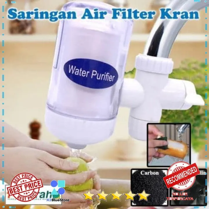 Saringan Air Jernih Kran Transparan Water Purifier Filter Keran Sws