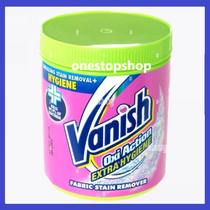 Vanish Power Oxi Action Extra Hygiene Laundry Powder Fabric Stain