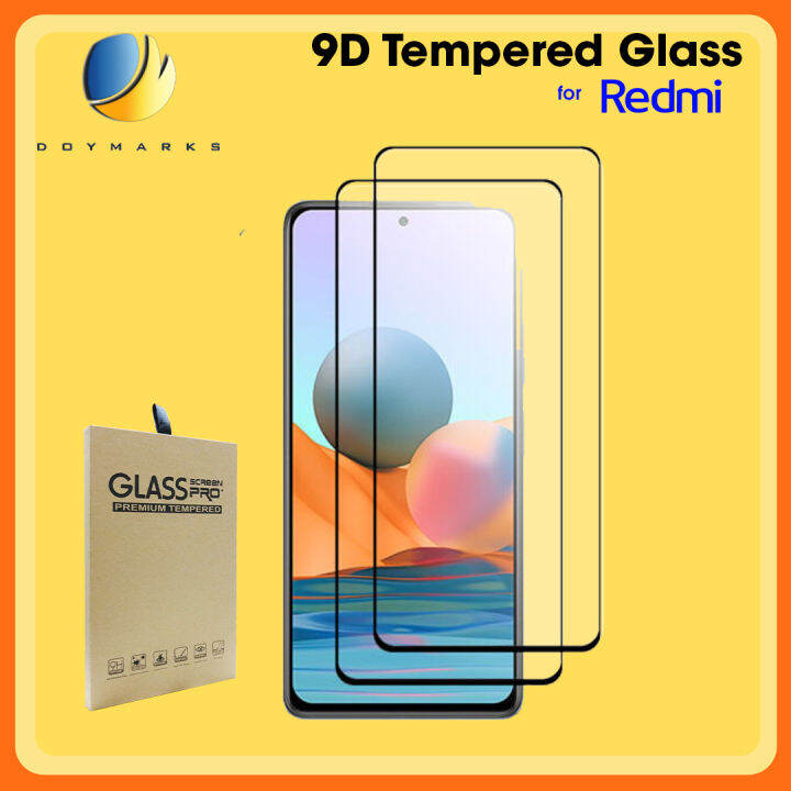 Redmi Note 12 11 10 Pro Plus 4G 5G Tempered Glass 9D Full Cover Clear