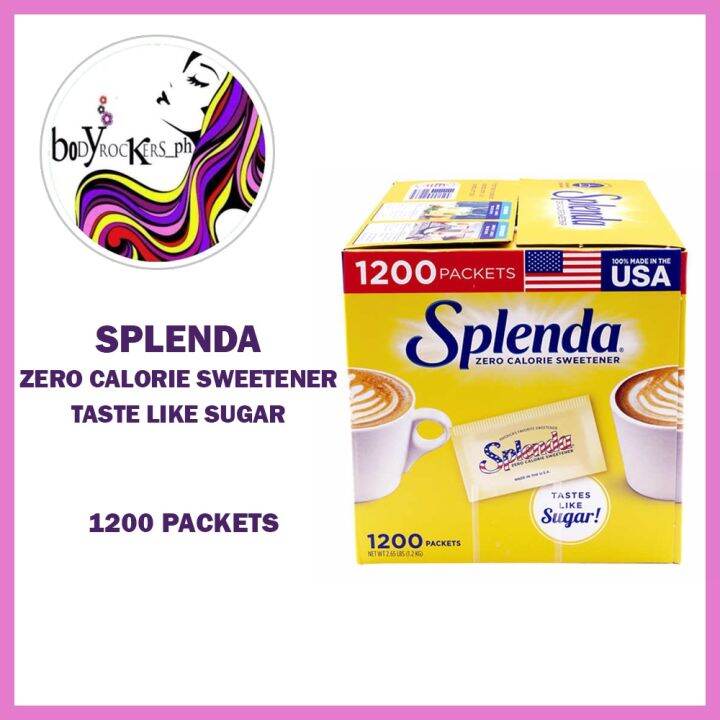 Bodyrockers Splenda Zero Calorie Sweetener 1000 Or 1200 Packets