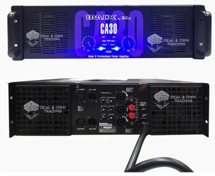 IMIX Trident CA 30 Powered Amplifier 2 Channel Lazada PH