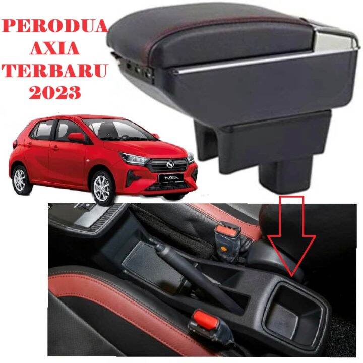 Perodua Axia Arm Rest Axia Armrest Seven Usb Double Layer Armrest