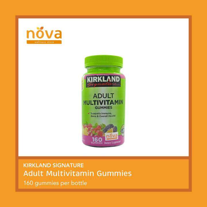 Kirkland Signature Adult Multivitamin Gummies 160 Gummies Bottle