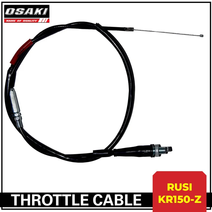 Rusi KR150 Z Osaki Motorcycle Throttle Cable Lazada PH