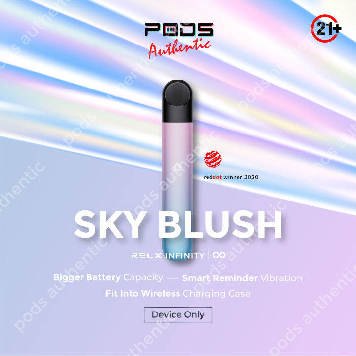 RELX Infinity Device Pro Sky Blush SuperSmooth Limited Edition