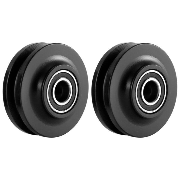 2Pcs Sliding Barn Door Wheel Heavy Duty Cabinet Window Pulley Roller