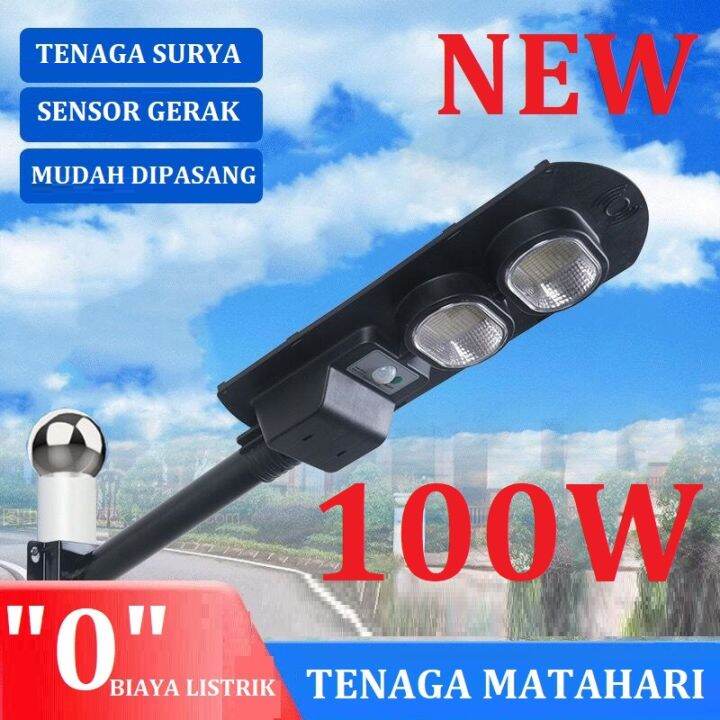 Lampu Jalan Pju Tenaga Surya Solar Cell W Lampu Jalan Tenaga