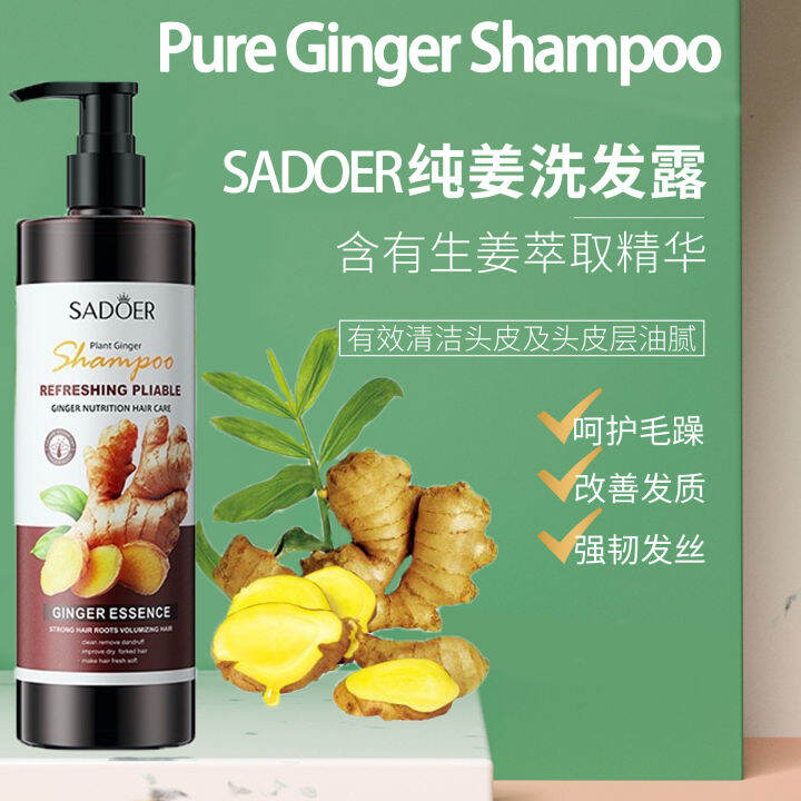 Original Imported Sadoer Pure Ginger Shampoo Ml Anti Hair Loss