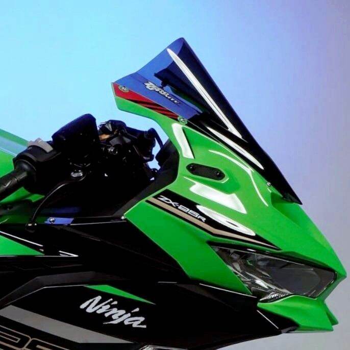 Windshield Zx25r Smoke Visor Kawasaki Ninja 250FI Zero Gravity Lazada