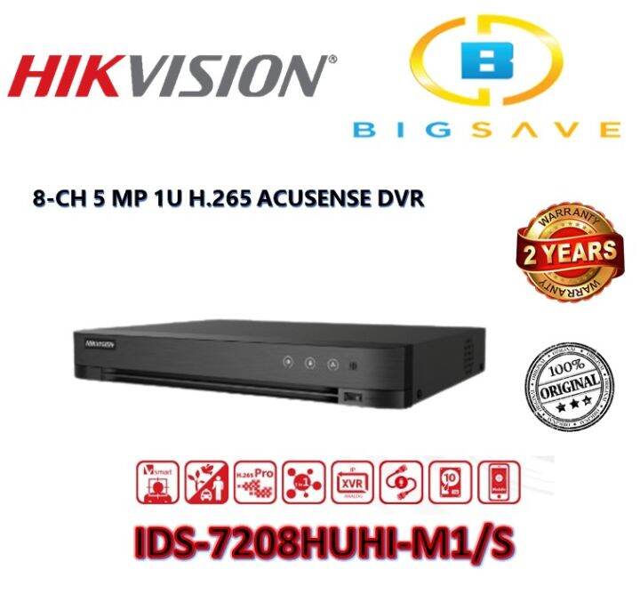 Hikvision Ch Channel Ids Huhi M S Mp U H Acusense Dvr