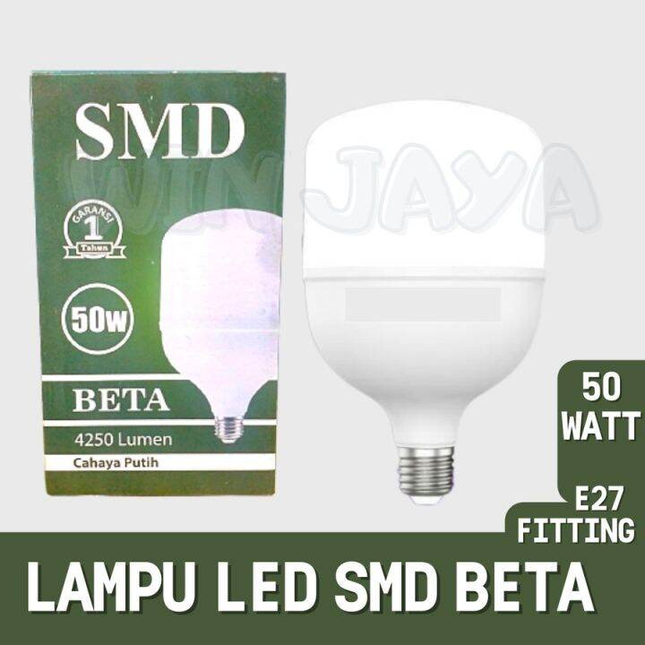 BOHLAM LAMPU LED 50 WATT TABUNG KAPSUL LAMPU LED BULB KAPSUL TABUNG 50