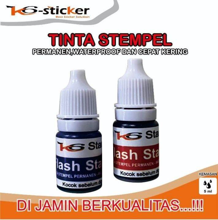 Tinta Stempel 5 ML Tinta Stempel Flash 5 Ml Lazada Indonesia