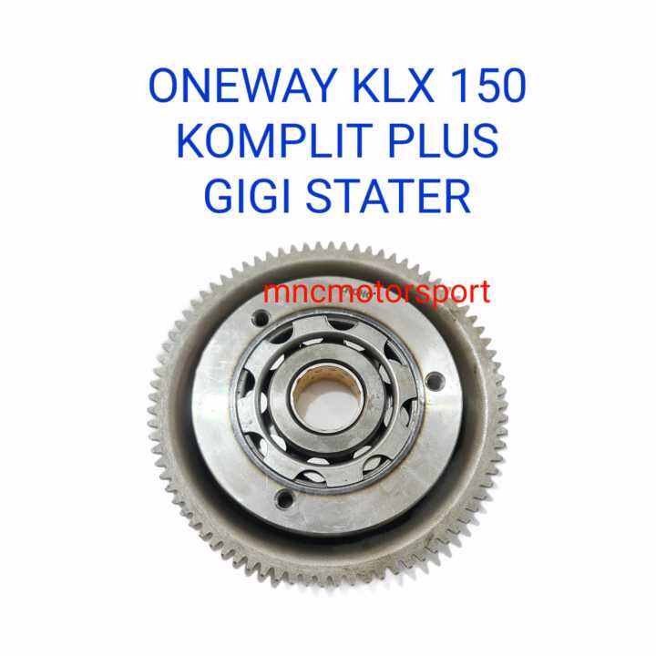 ONEWAY ONE WAY STATER PLUS GIGI BESAR KLX 150 RUMAH PELOR STATER